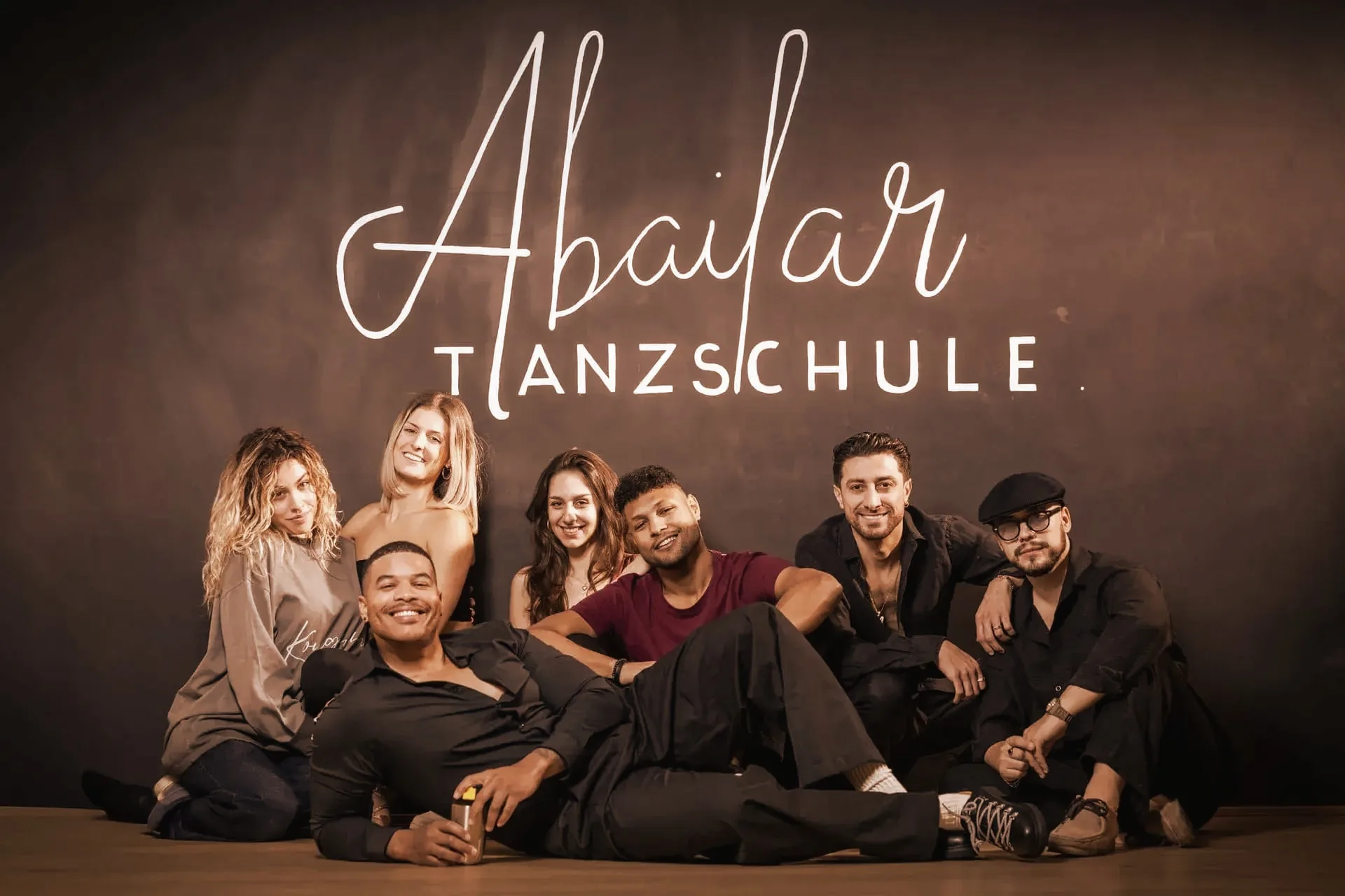 The Abailar team in the studio